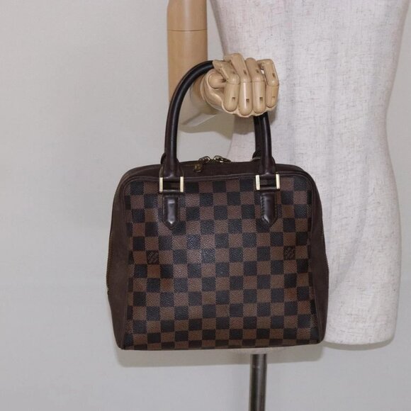 LOUIS VUITTON Damier Ebene Brera Hand Bag N51150 LV Auth - Picture 14 of 16
